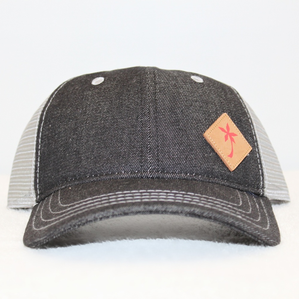 Hoku Wear Black Denim Cap